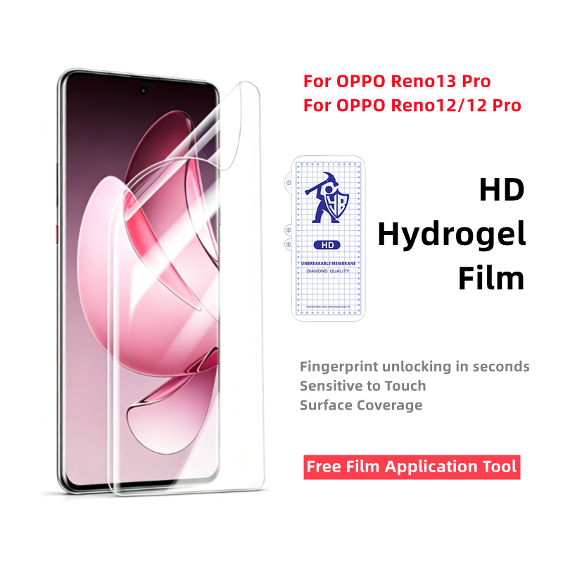 Oppo Reno 12 - 2/3/4 шт. HD гидрогелевая пленка для