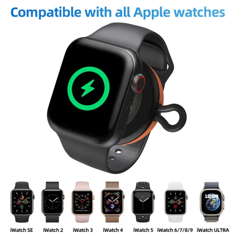 Apple Smartwatch Accessories - Миниатюрное беспроводное зарядное устройство Type C