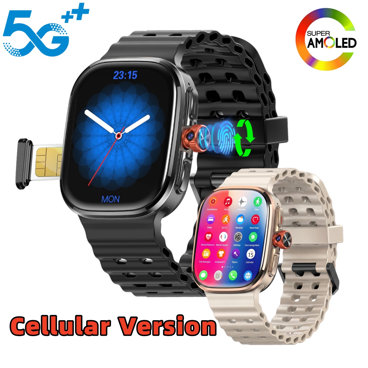Smartwatch Id - Смарт-часы M99 Pro Android 15.0 2.29''