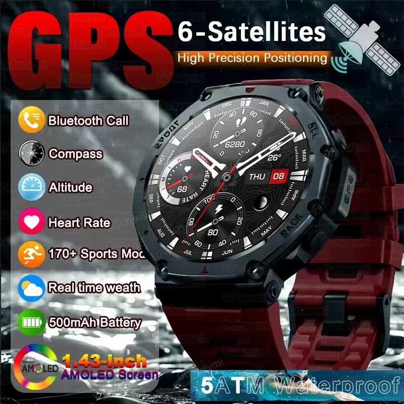 Смарт-часы North Edge T-Rex Ul – обзор и цена Smartwatch Faces