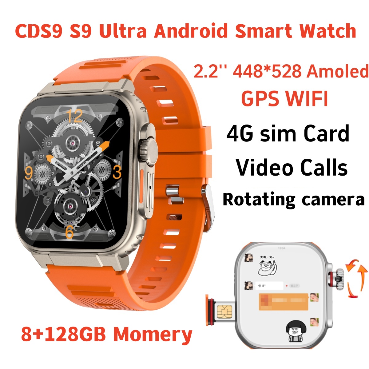 Умные часы Original S10 с подд – обзор и цена Smartwatch Id