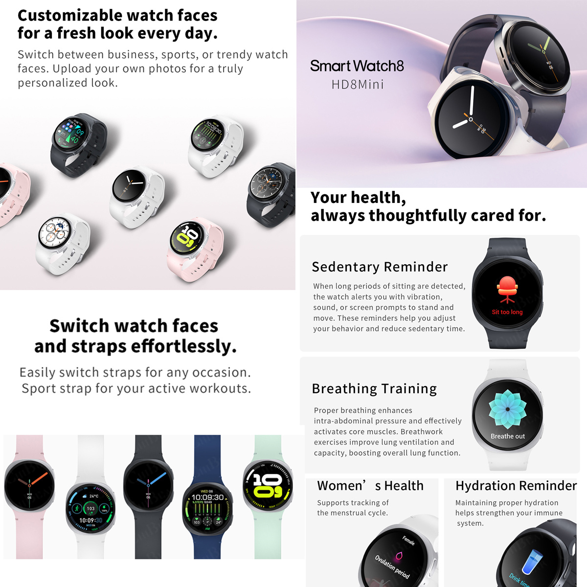 Новые смарт-часы 2026 года: 8  – обзор и цена Smartwatch Face