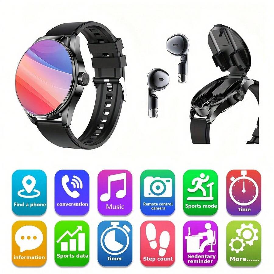 Умные часы с наушниками, 1,46- – обзор и цена Smartwatch Faces