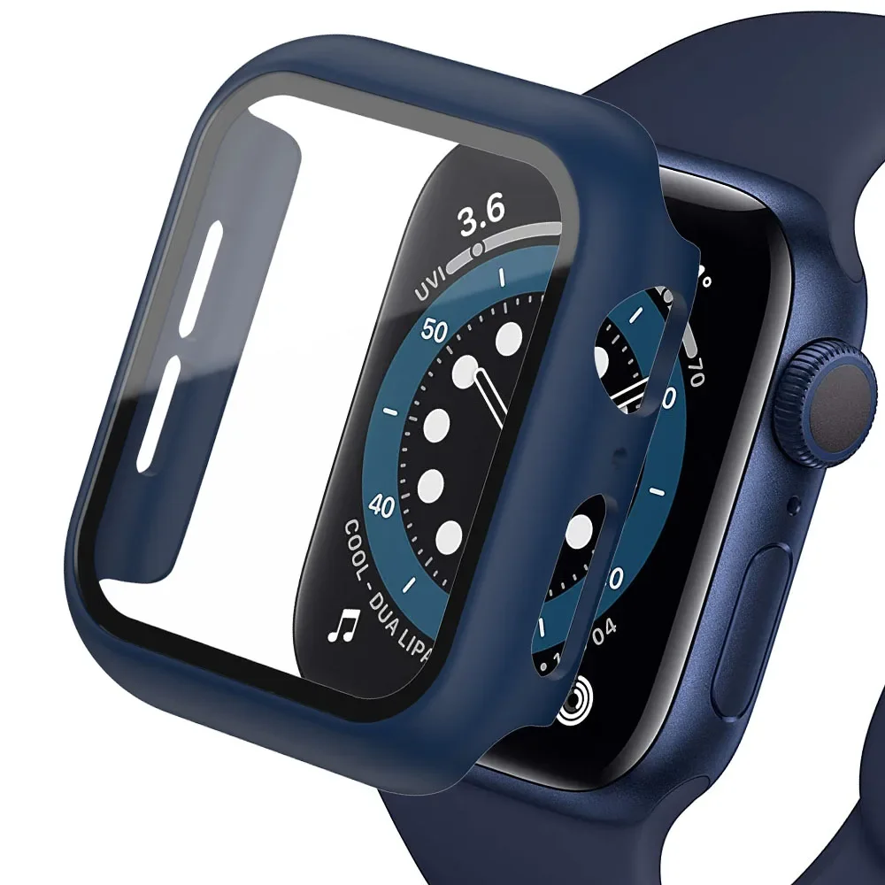 Закаленное стекло + чехол для  – обзор и цена Apple Smartwatch Accessories