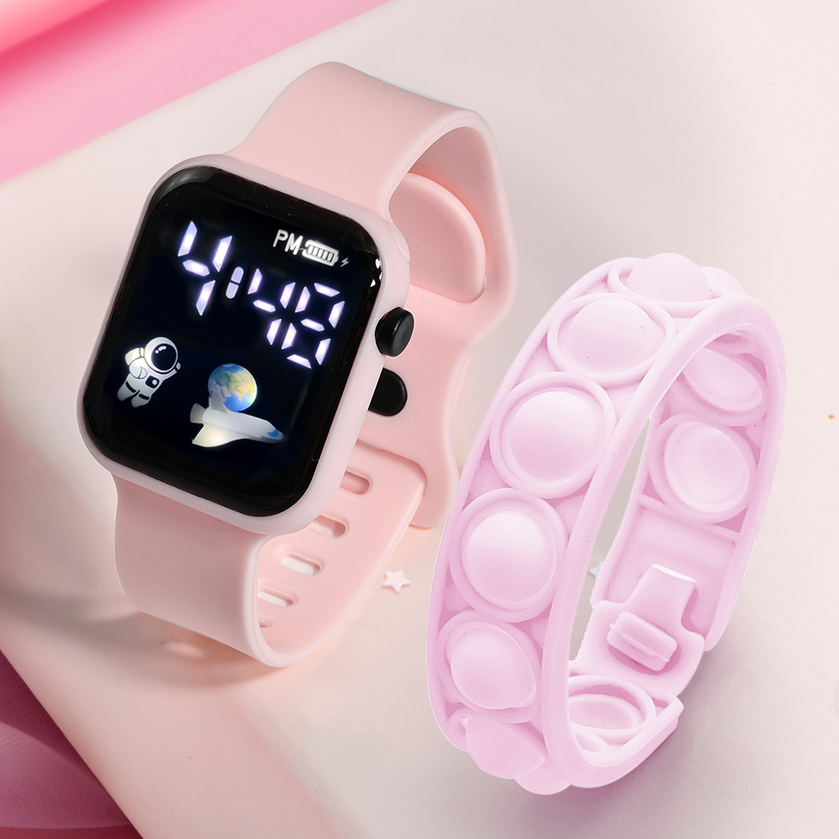 2 шт., Детские умные часы-брас – обзор и цена Smartwatch Touch